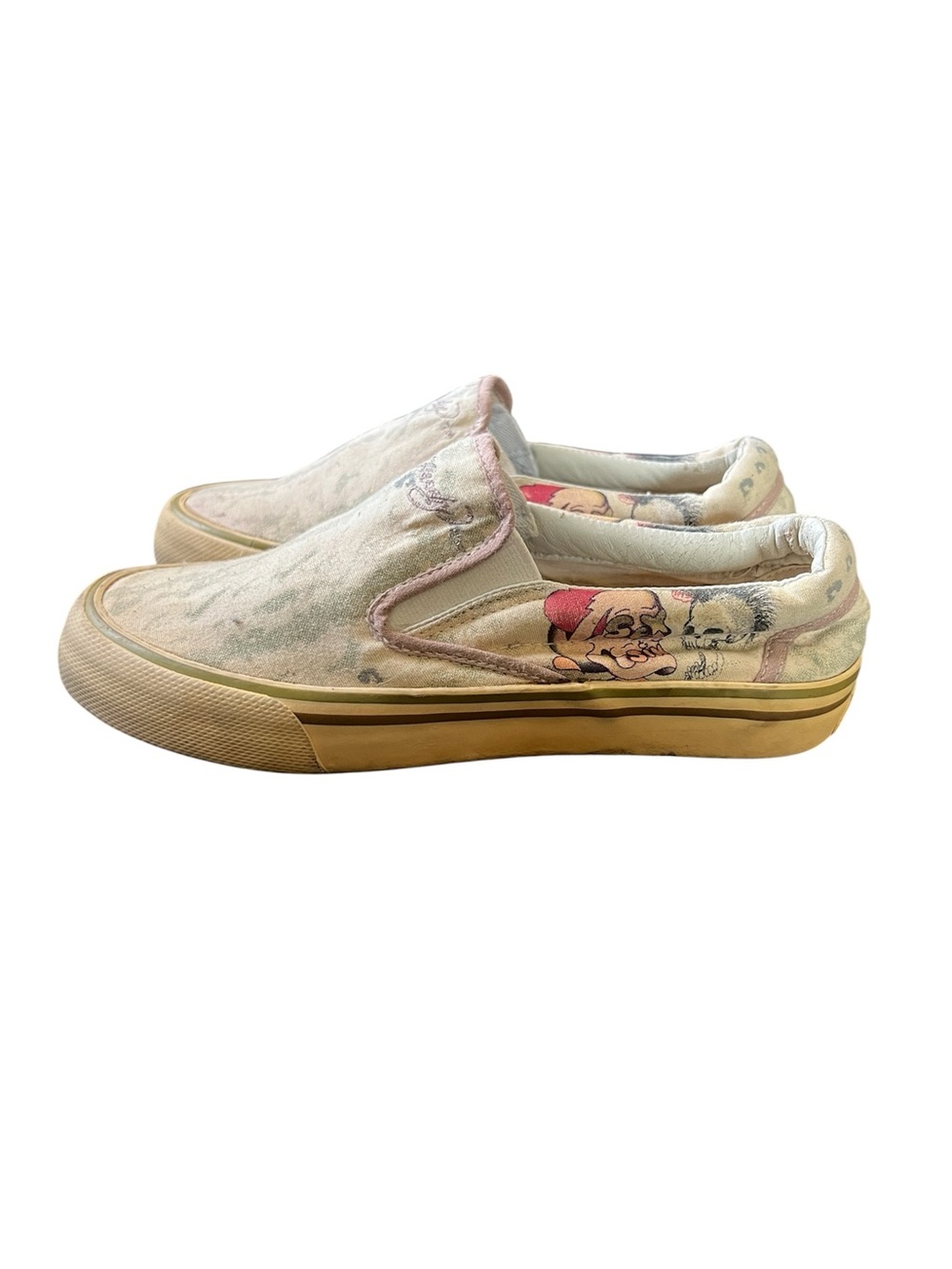 Ed Hardy Y2K Slip On Sneakers Size 5